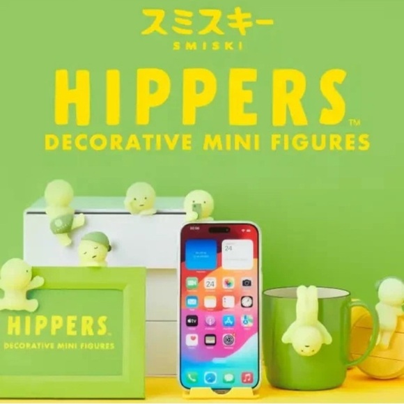 SMISKI Hippers “GLOW IN THE DARK!” Figures 6 different kinds - 1 Box -Oct 2024 - Picture 11 of 15